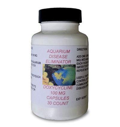 Pet Solution Doxycycline 100mg Bird Bacterial Infection Control Capsules