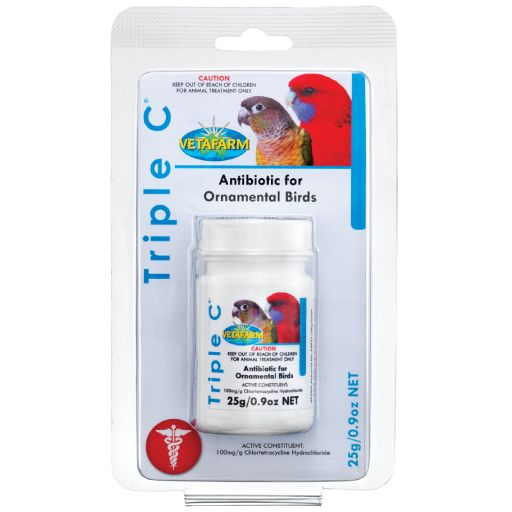 Vetafarm Triple C Broad Spectrum Antibiotic for Ornamental Birds