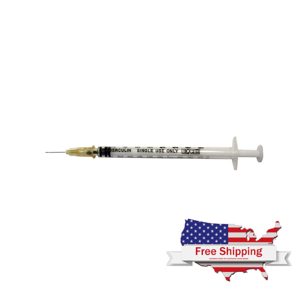 Monoject 1mL Tuberculin Syringe with 27G Detachable Precision Needle