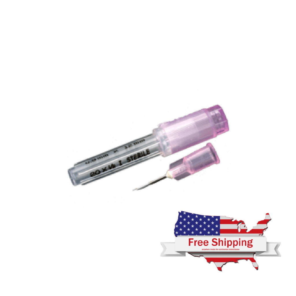 Monoject Sterile Polypropylene Hub Hypodermic Needle for Animal Injections