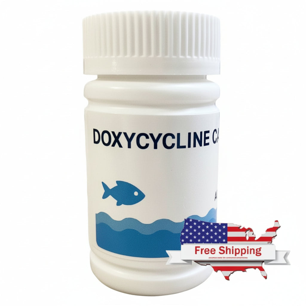 Pet Solution Doxycycline 100mg Bird Bacterial Infection Control Capsules