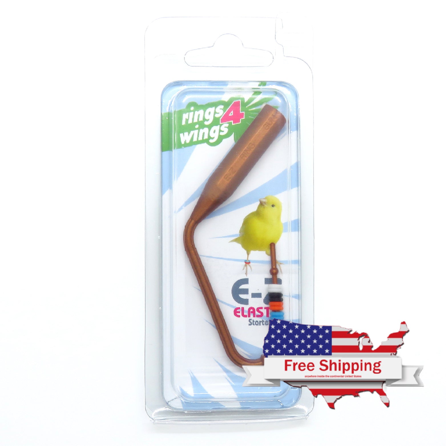 Smisdom E-Z Elastic Bird Leg Identification Rings Starter Kit