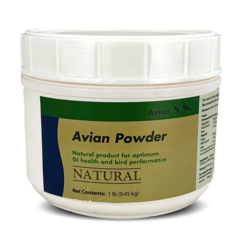 VBG Avian Powder Natural Oregano Supplement for Bird GI Health