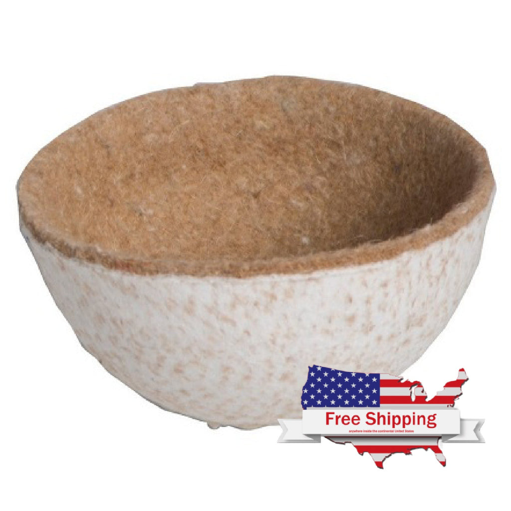 Natural Jute Nest Pad for Canary and Finch Breeding Cages