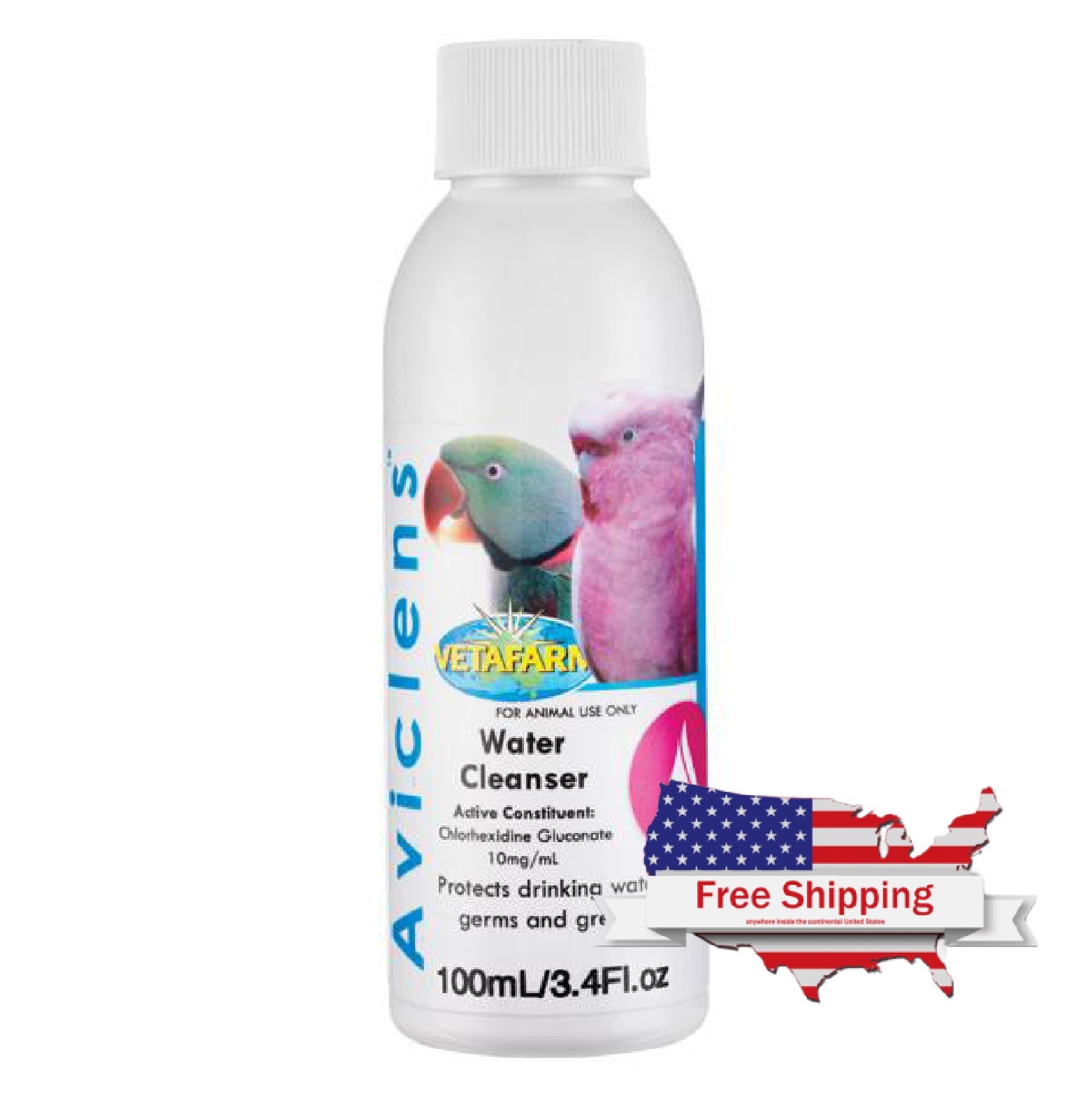 Vetafarm Aviclens Bird Water Cleanser Disinfectant Slime Prevention Supplement