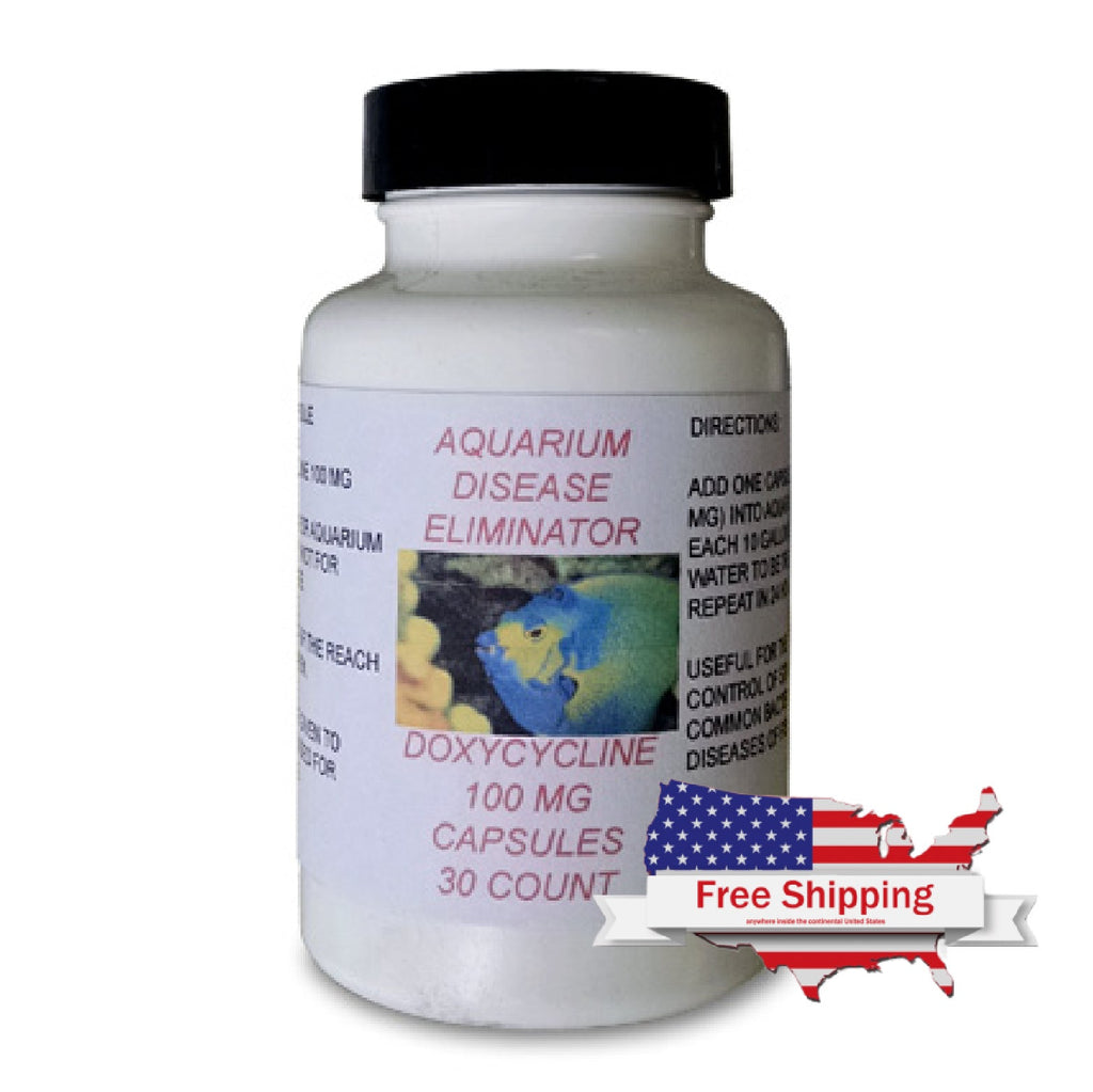 Pet Solution Doxycycline 100mg Bird Bacterial Infection Control Capsules