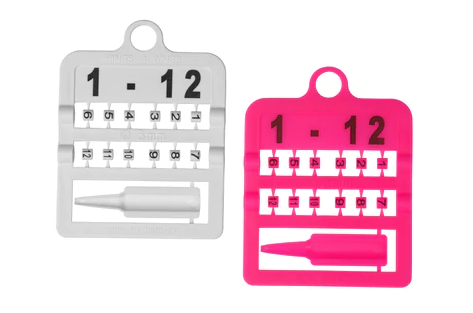 Smisdom E-Z Numbered Split Bird Leg Bands for Canaries
