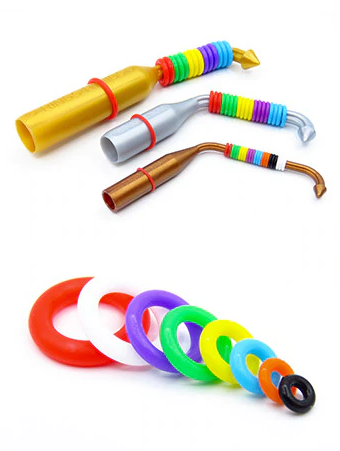 Smisdom E-Z Elastic Bird Leg Identification Rings Starter Kit