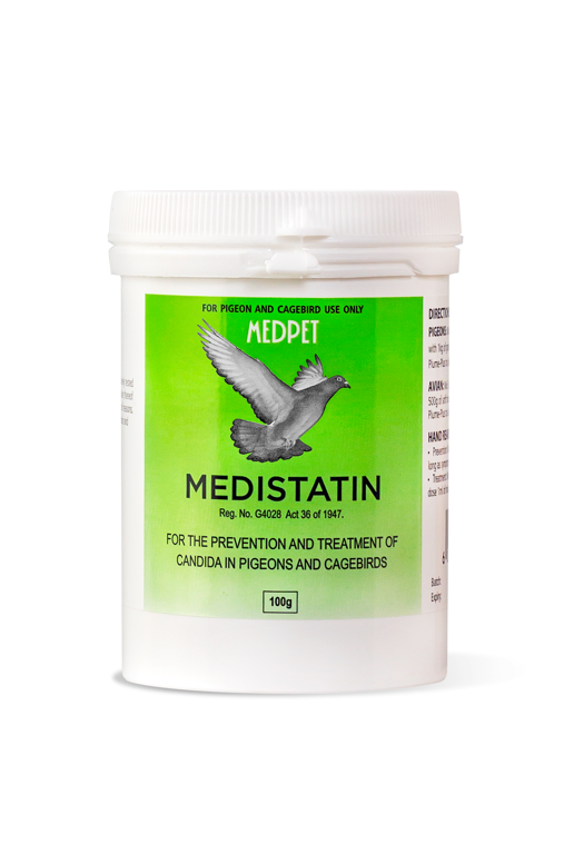 Medistatin Nystatin Powder for Bird Candida and Sour Crop Treatment