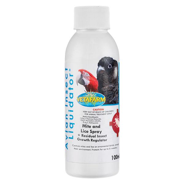 Vetafarm Avian Insect Liquidator Mite and Lice Bird Spray