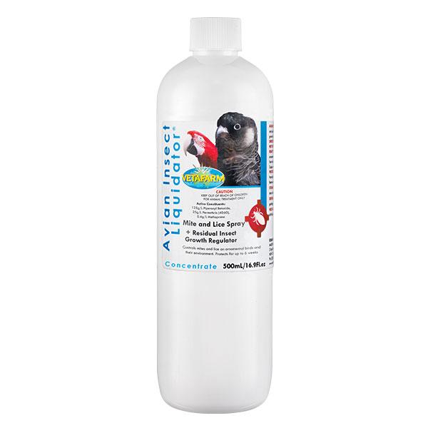 Vetafarm Avian Insect Liquidator Mite and Lice Bird Spray