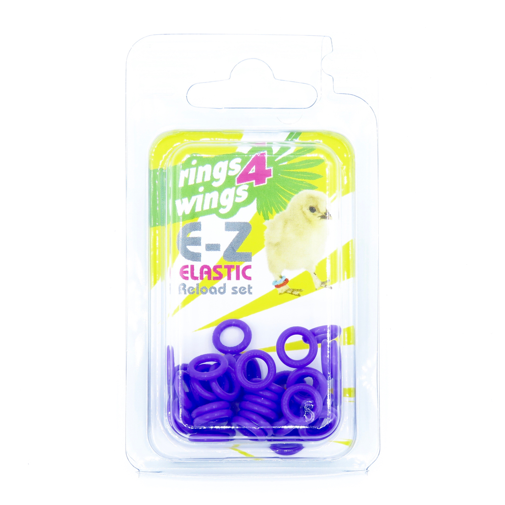 Smisdom E-Z Elastic Bird Leg Identification Rings Starter Kit