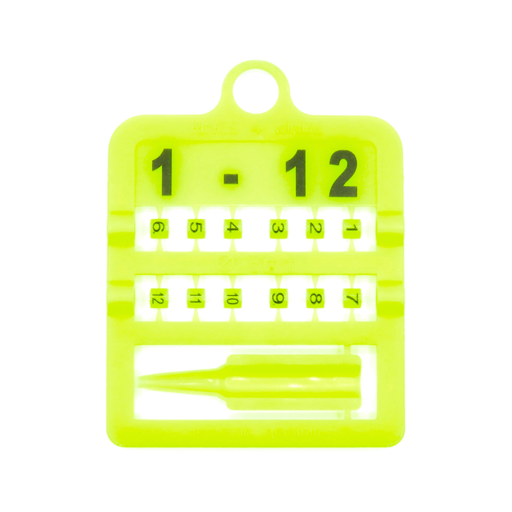 Smisdom E-Z Numbered Split Bird Leg Bands for Canaries