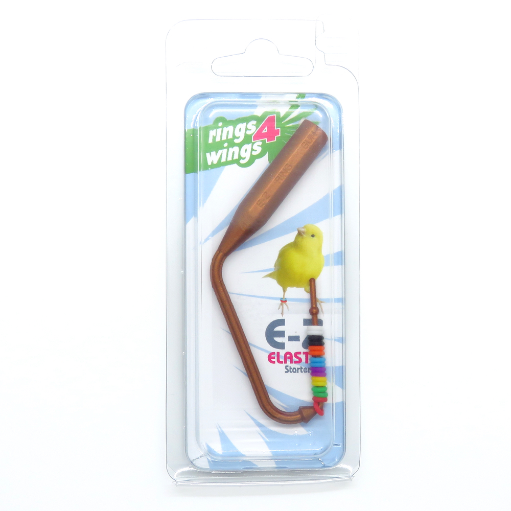 Smisdom E-Z Elastic Bird Leg Identification Rings Starter Kit
