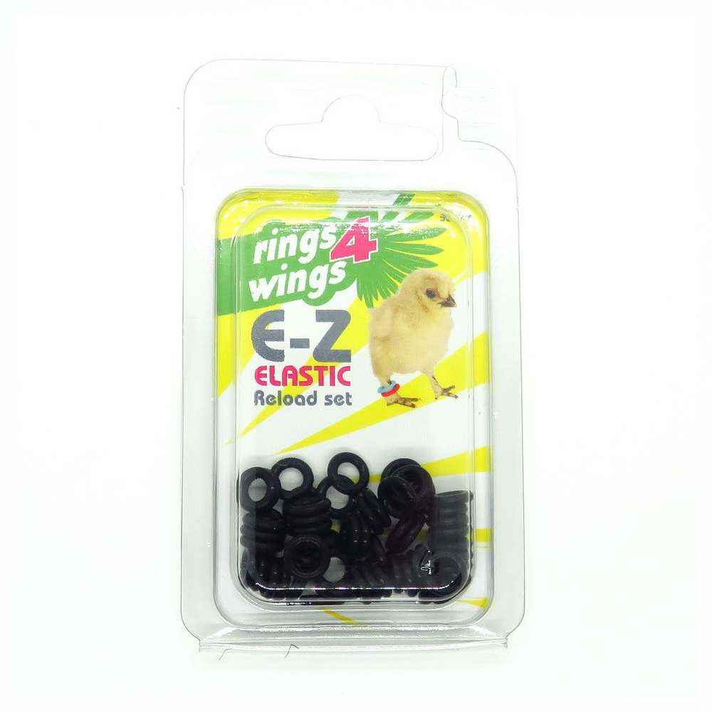 Smisdom E-Z Elastic Bird Leg Identification Rings Starter Kit