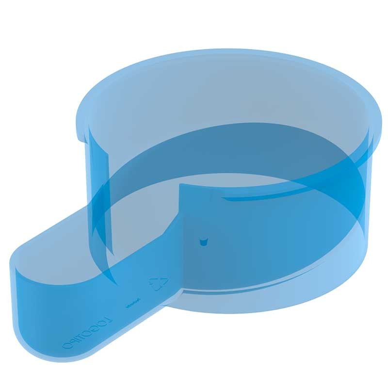 Copele Blue 600ml Pigeon Water Feeder and Bird Food Drinker