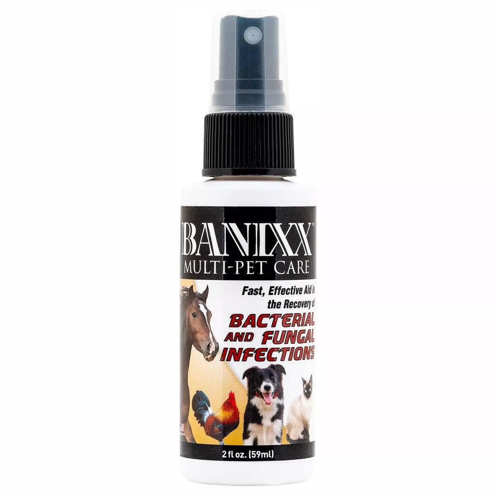 Banixx Anti-Bacterial and Anti-Fungal Wound Spray for All Pets