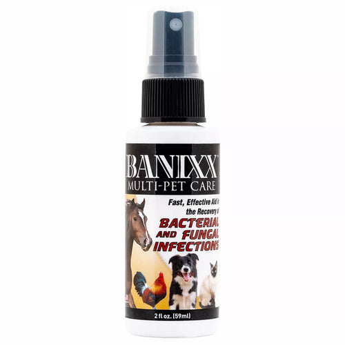 Banixx Anti-Bacterial and Anti-Fungal Wound Spray for All Pets