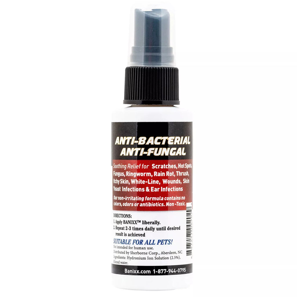 Banixx Anti-Bacterial and Anti-Fungal Wound Spray for All Pets